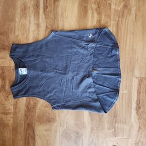 Sharkcookie Grey High low Tanktop - Size 16 girls